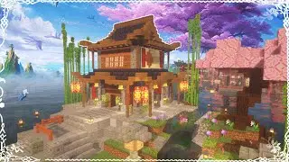 Minecraft Japanese Temple of Sea  I 1.20 update