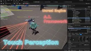A.I. Framework in Unreal Engine | A.I. Perception Touch