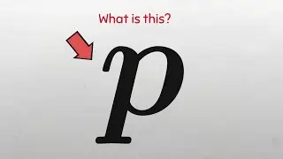 Statistical Symbols explained: Lowercase p - Proportion of a population 