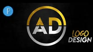 AD Professional logo design on android mobile - PIXELLAB | RASHITH TUTORIAL |