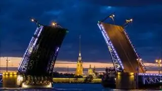 White nights in St. Petersburg