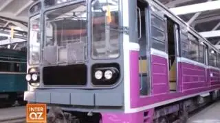 Bakı metrosunda Fransa qatarları