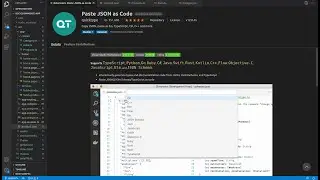 23 Ionic 5: De-serialize JSON into Typescript Code using VS Code Extension Quicktype