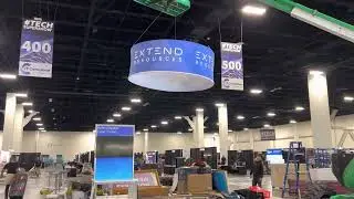 Tech Super Show - Hanging Sign