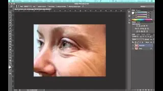 Como remover las arrugas en Photoshop