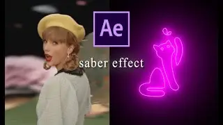 saber effect / after effects