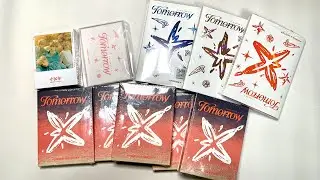 РАСПАКОВКА TXT - TOMORROW (ВСЕ ВЕРСИИ~)