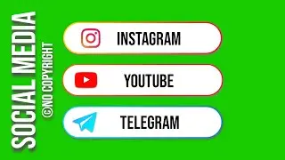 Social Media Green Screen | Green Screen Video | No Copyright | Green Screen | NiceTechno