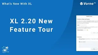 Vorne XL 2.20 Software Update: New Features Video Tour