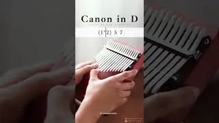 Canon in D Kalimba Tutorial with Tabs 