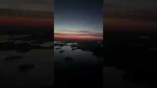 Flying with the rising sun #cockpit #cockpitview