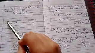 Lines and Angles(angles sum property(
