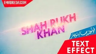 Designing Movie Poster Text Effect in Photoshop CC