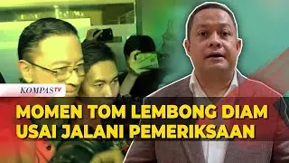 Tom Lembong Terdiam usai Jalani Pemeriksaan Perdana di Kejagung Sebagai Tersangka