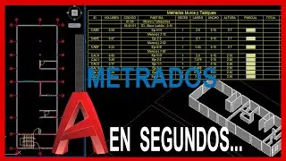 Metrados de Muros y Tabiques 1 (Plugin Metrados).