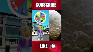 POOR BACON SPINNING THE LUCKY WHEEL IN BROOKHAVEN! 🔴🎣🪐 #roblox #robloxedit #robloxgames #shorts