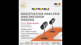 NEGOTIATION ANALYSIS AND DECISION MAKING