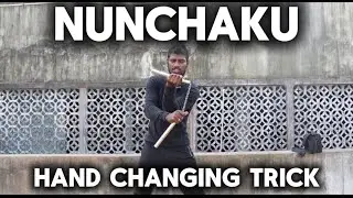 Nunchaku | hand changing technique | Nunchaku freestyle | Tutorial in Tamil | Aakarsh