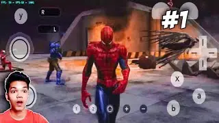 Spiderman Web of Shadows Android Gameplay | part 1 | TheHarshGahalot