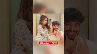 #abhisha reunion 😍♥️ First reunion after #bigbossott2 #abhishek #manisharani