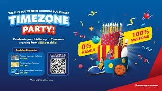 🎉 HOST YOUR NEXT PARTY IN TIMEZONE! 🥳