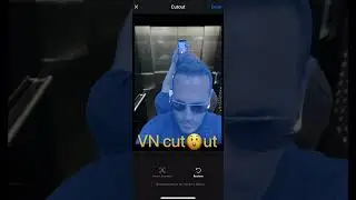 VN Cutout is S😲 Go😊d! // VN Video Editor #shorts