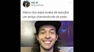 😱😱 MARCO DOS ANJOS RACISTA? YOUTUBER CHAMA AMIGO DE PRETO EM LIVE