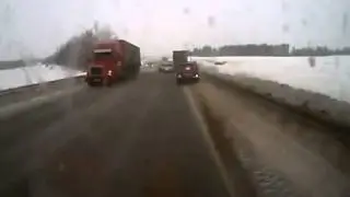 Car Crashes into multiple vehicles