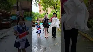 小丑一家变装秀#short #angel #clown