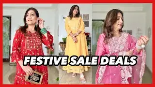 Amazon Sale Festive Deals  | Kurtasets Styling For Festivals | Amazon Haul #Thehopestory