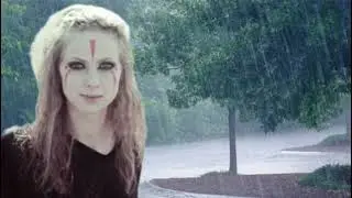 Greta circles with rain & thunder added