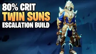 INSANE TWIN SUNS BUILD | 80% CRIT CHANCE | DAUNTLESS ESCALATION BUILDS