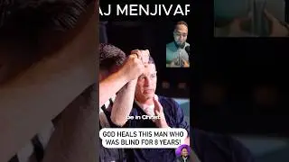 🤯God HEALS man who was BLIND for 8 YEARS😱 #jesus #religion #shorts #christianshorts #viral #fyp