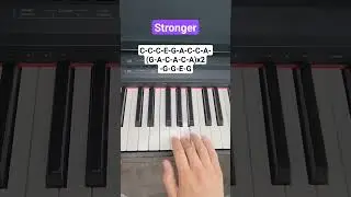 Stronger (What Doesn't Kill You) - Kelly Clarkson Piano Tutorial