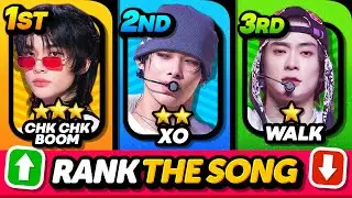 RANK THE KPOP SONGS! 🥇🏆 WHAT'S YOUR FAVORITE SONG? 💖 ANSWER - KPOP QUIZ 🎮