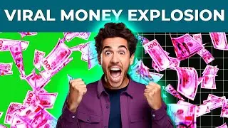 Viral Money Explosion Green Screen Video
