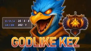 Immortal Kez Player Is UNSTOPPABLE — 25 KILLS Mid Lane CARRY!
