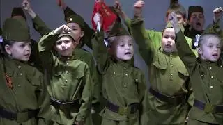 Фрагменты концерта ''Пасха 1945 года''  Воскресная школа храма Рождества Христова