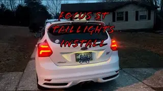 How to install Focus st taillights