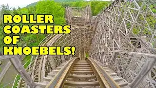 Roller Coasters of Knoebels Amusement Resort! All of them!