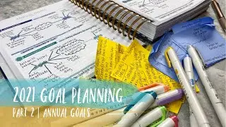 GOAL PLANNING FOR 2021! | part 2 | ANNUAL GOALS in my 