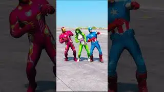Who is stronger? Superhero vs Iron Man #shorts
