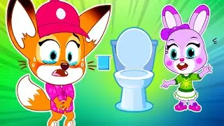 Baby Goes to Potty 🚽 Potty Training Let's Learn Good Habits for Kids By Lili and Max 🦊🐰