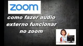 Como fazer audio do zoom sair na tv. como colocar zoom na tv com hdmi.