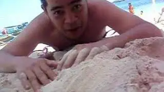 At the beach - Hundred Islands
