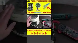 Electrodomésticos que mas energía gastan!