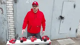 Milwaukee 2912 & Milwaukee 2712 & Milwaukee 2915 Milwaukee M18 CH & Milwaukee M18 FH .New Test !