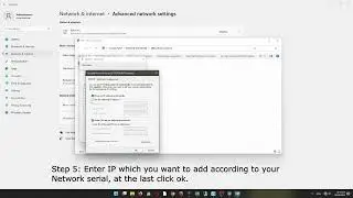 Window 11:How to Set Static Ip address | Assign Ip Address in Window 11 |