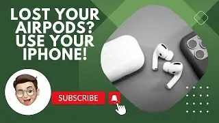How to find your lost AirPods | Use your iphone.