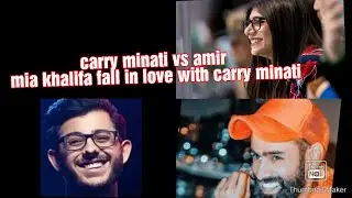 Youtube vs tik tok video : the end |carry minati | amir siddiqui|| Mia khalifa